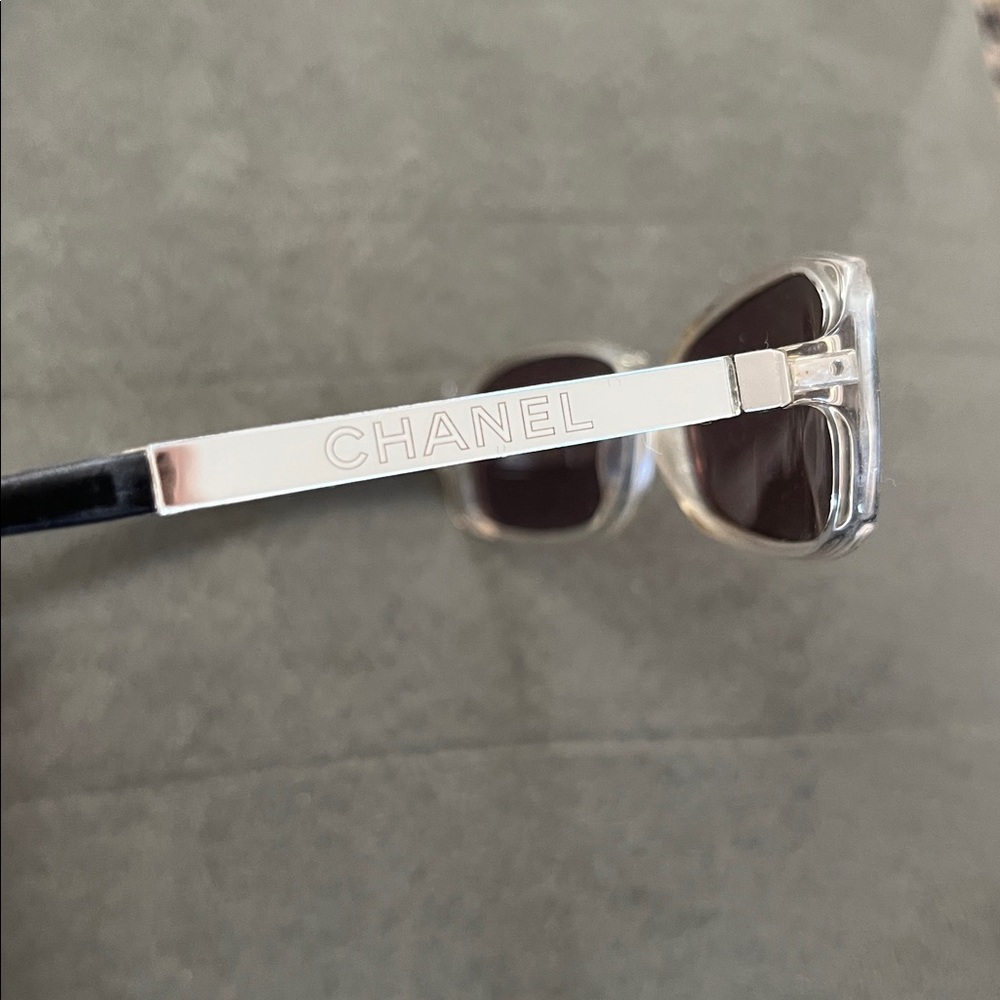 Chanel Rectangular Sunglasses, Euc - image 4